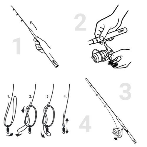 CATCHY™ Telescopic Pen Fishing Rod